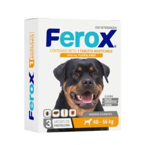 Ferox Tableta Masticable para perros extra grandes 40 - 56 kg