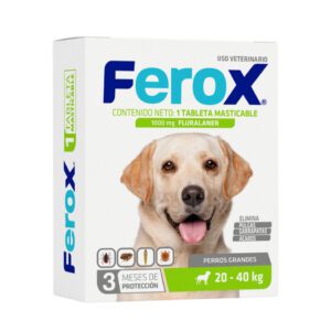 Ferox Tableta Masticable para perros grandes 20 - 40 kg