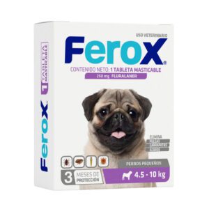 Ferox Tableta Masticable para perros medianos 4.5 - 10 kg