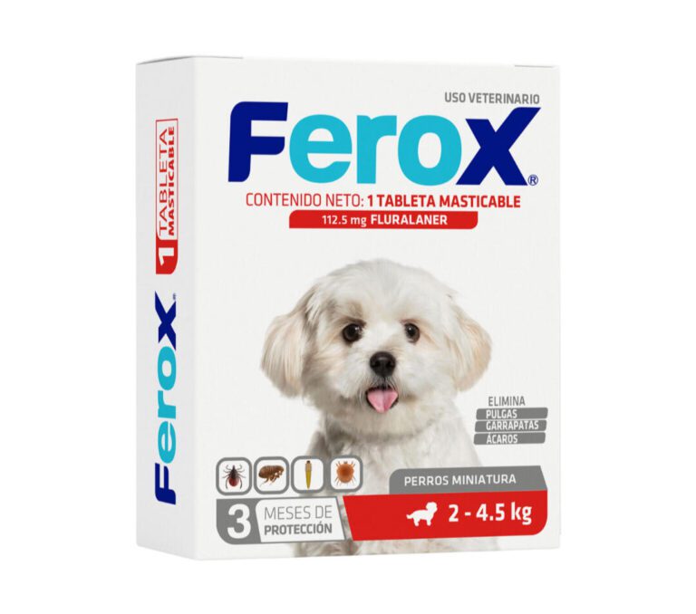 Ferox Tableta Masticable para perros pequeños de 2 - 4.5 kg