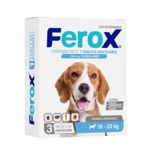 Ferox Tableta Masticable perros medianos grandes 10 - 20 kg